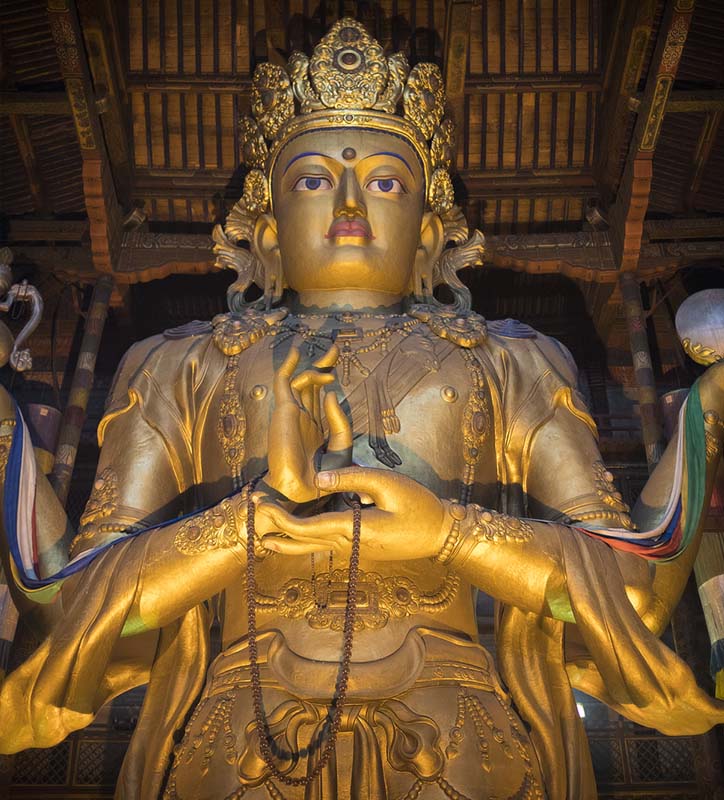 janraisag statue mongolia